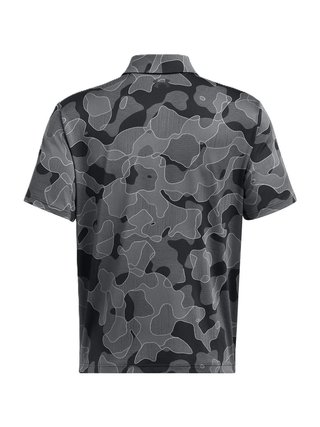 Under Armour Playoff 3.0 Printed men's polo, black