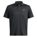 Under Armour Playoff 3.0 Printed men's polo, anthracite/black/castlerock