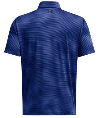 Under Armour Playoff 3.0 Printed men's polo, blue black
