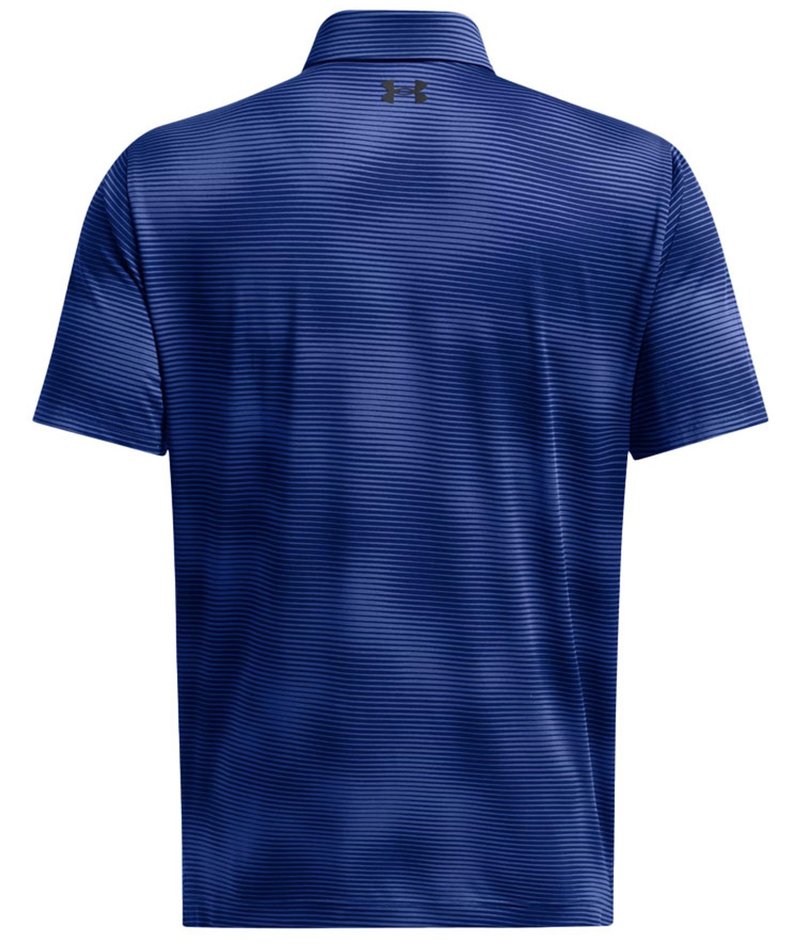 Under Armour Playoff 3.0 Printed men's polo, blue black