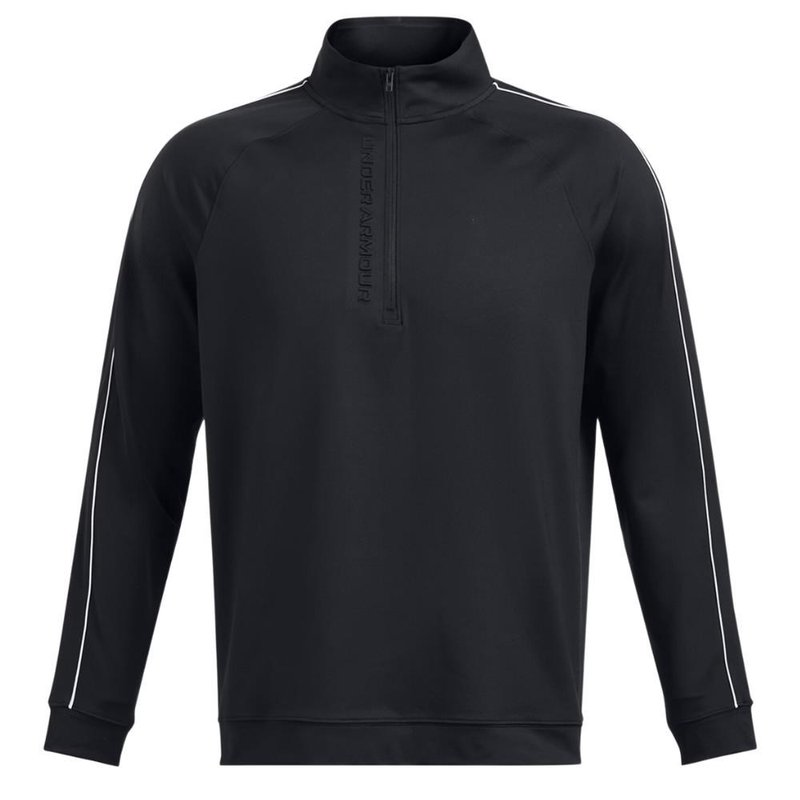 Under Armour Storm Midlayer 1/2 Zip men's sweatshirt, black/white