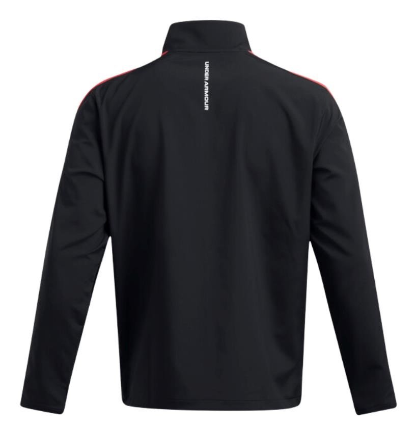 Under Armour Storm Windstrike 1/2-Zip men's jacket, black/red
