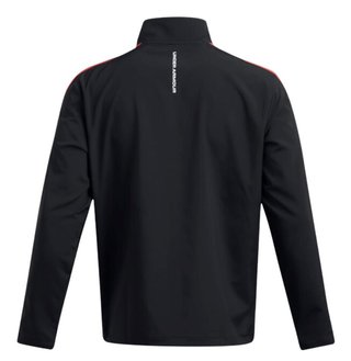 Under Armour Storm Windstrike 1/2-Zip men's jacket, black/red