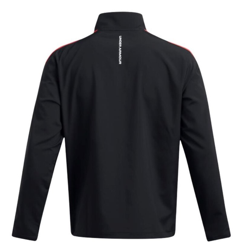 Under Armour Storm Windstrike 1/2-Zip men's jacket, black/red