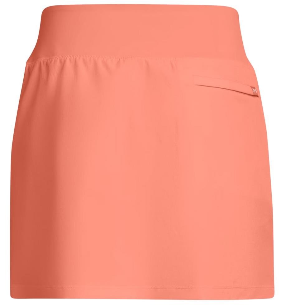 Under Armour Empower women's skort, flare orange/halo gray