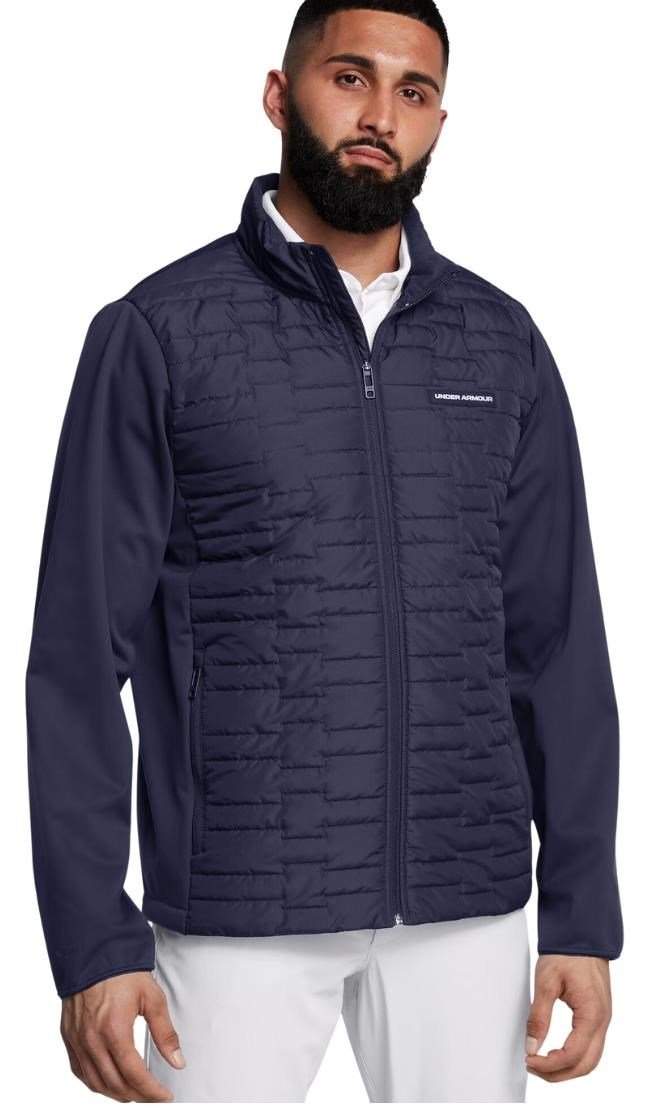 Under Armour Drive Pro Insulated men's jacket, midnight navy/metallic silver