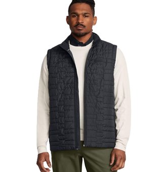 Under Armour Drive Pro Insulated men's vest, black/metallic silver