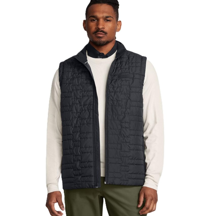 Under Armour Drive Pro Insulated men's vest, black/metallic silver