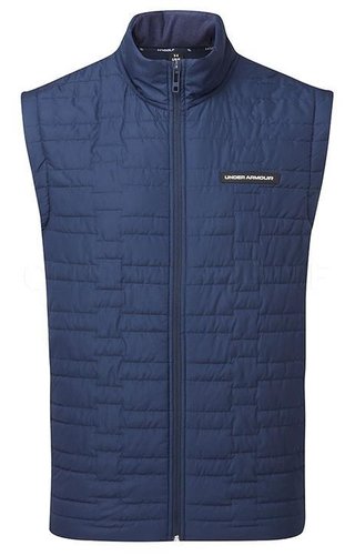 Under Armour Drive Pro Insulated men's vest, midnight navy/metallic silver