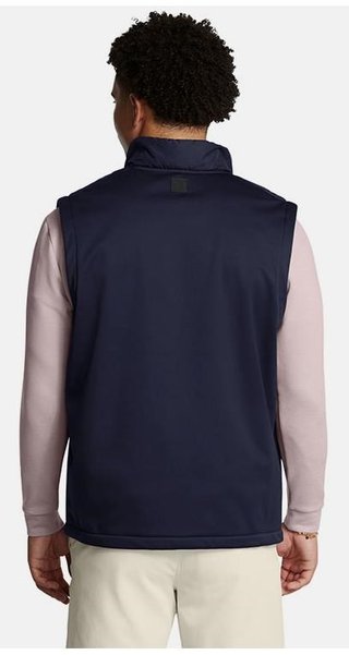Under Armour Drive Pro Insulated men's vest, midnight navy/metallic silver