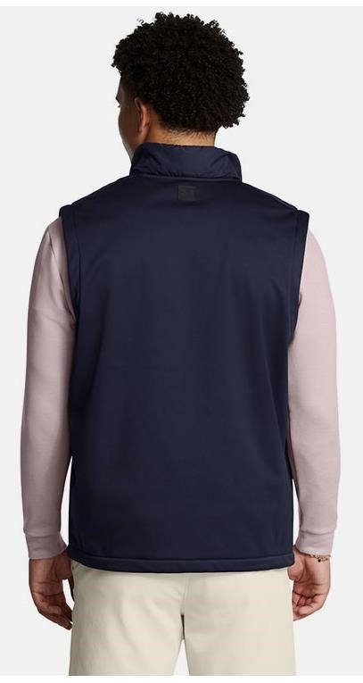 Under Armour Drive Pro Insulated men's vest, midnight navy/metallic silver