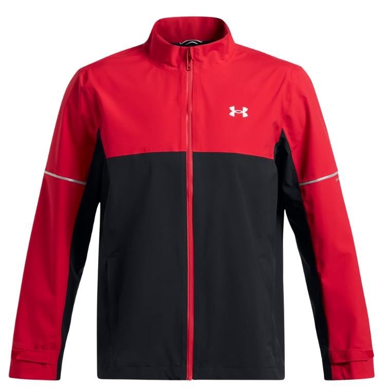 Under Armour Drive Rain men's jacket, red/black