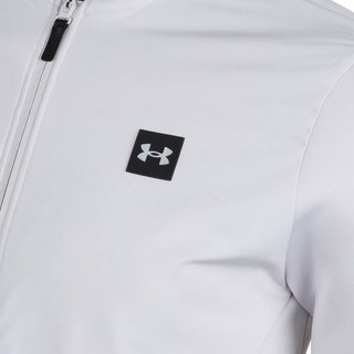 Under Armour Drive Pro Storm men's hybrid jacket, gray matter/metallic silver