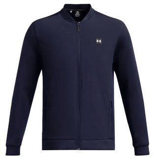 Under Armour Drive Pro Storm men's hybrid jacket, midnight navy/metallic silver