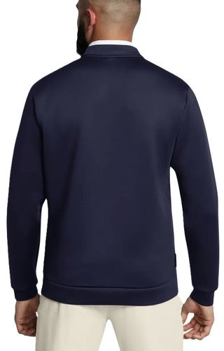 Under Armour Drive Pro Storm men's hybrid jacket, midnight navy/metallic silver
