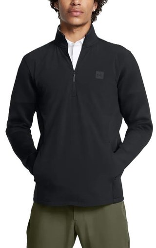 Under Armour Drive Pro Storm Hybrid 1/2-Zip men's sweatshirt, black