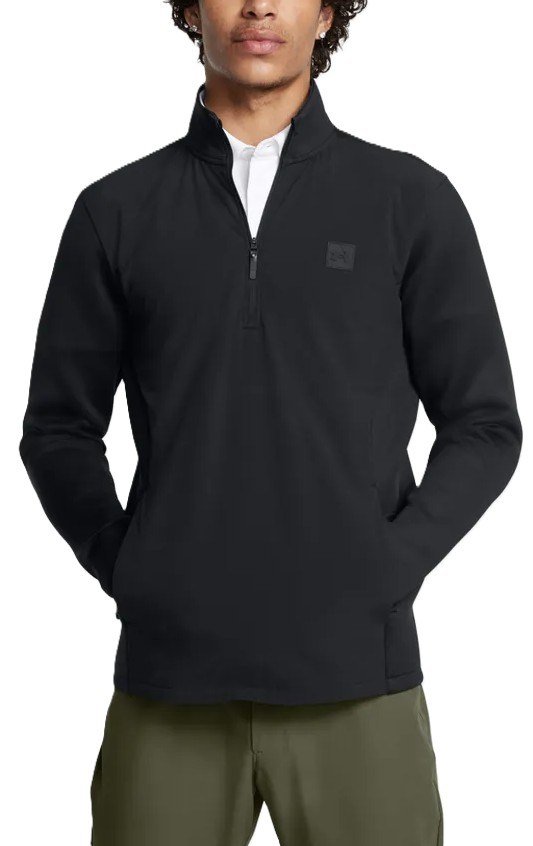 Under Armour Drive Pro Storm Hybrid 1/2-Zip men's sweatshirt, black