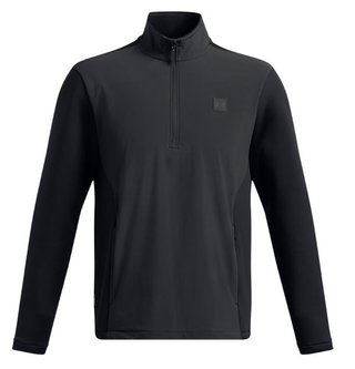 Under Armour Drive Pro Storm Hybrid 1/2-Zip men's sweatshirt, anthracite/black/metallic silver