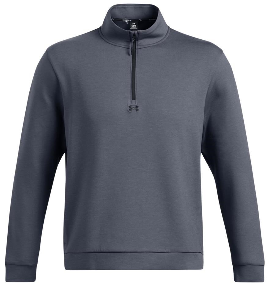 Under Armour Drive men's pullover, downpour gray/gravel/black