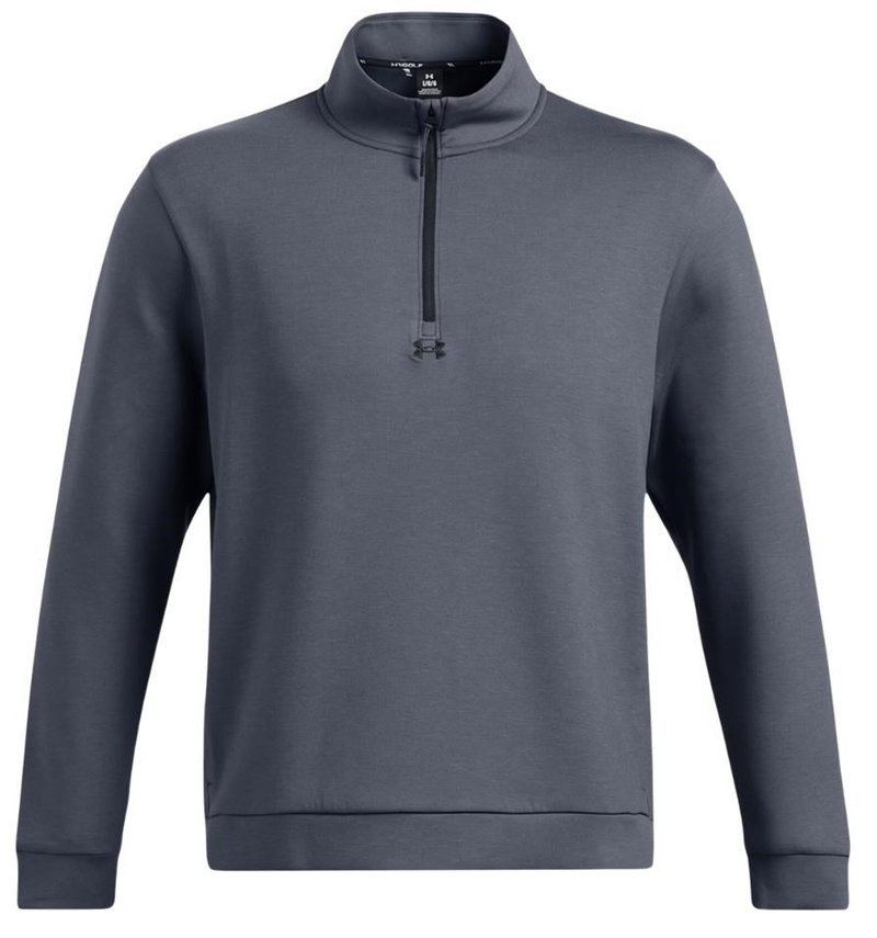 Under Armour Drive men's pullover, downpour gray/gravel/black