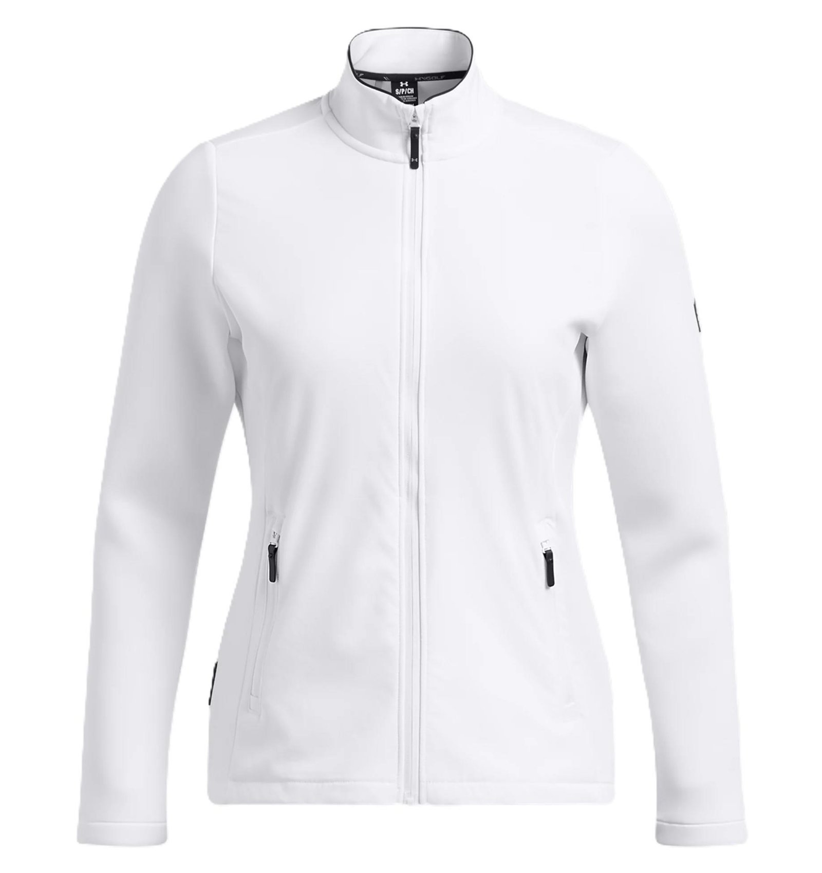 Under Armour Drive Pro Storm Hybrid full zip women's jacket, white