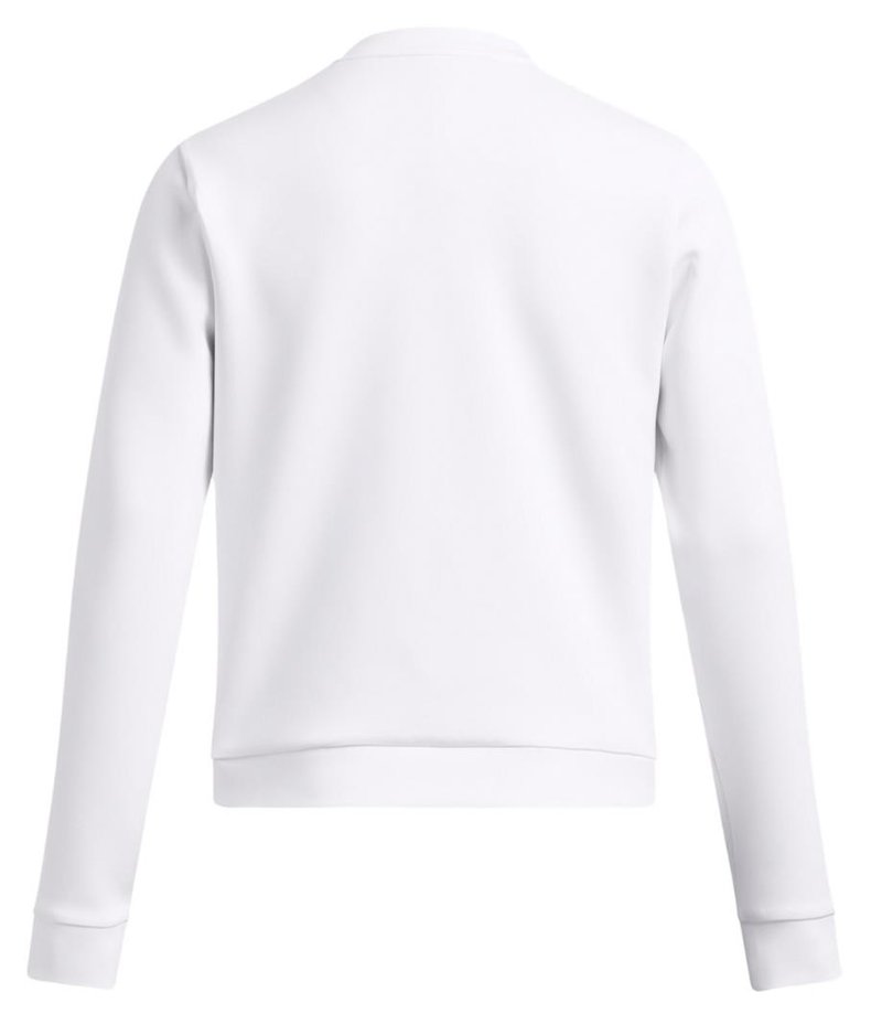 Under Armour Drive Midlayer Crew women's sweatshirt, white