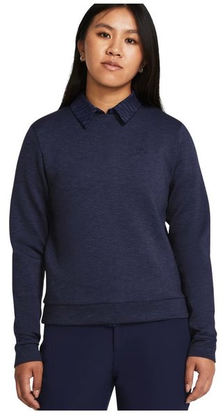 Under Armour Drive Midlayer Crew women's sweatshirt, midnight navy