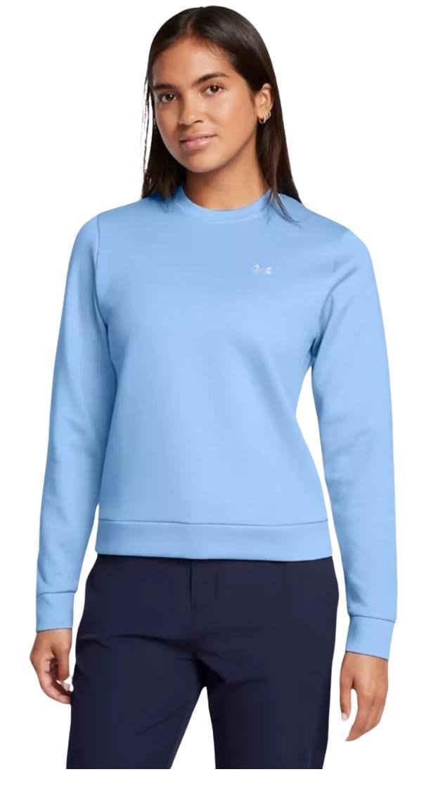 Under Armour Drive Midlayer Crew women's sweatshirt, nimbus blue