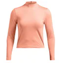 Under Armour Drive Long Sleeve Mock women's t-shirt, flare orange