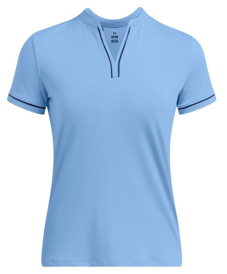 Under Armour Playoff 3.0 Novelty women's polo, horizon blue/midnight navy