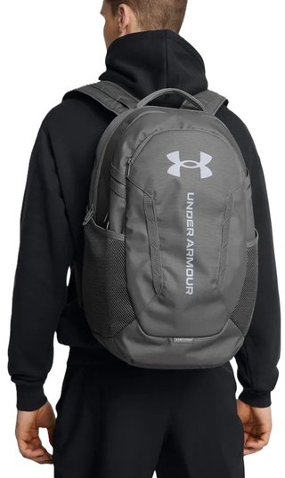 Under Armour Hustle 6.0 Backpack unisex, grey