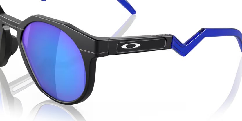Oakley HSTN sunglasses, Matt black PRIZM sapphire polarized