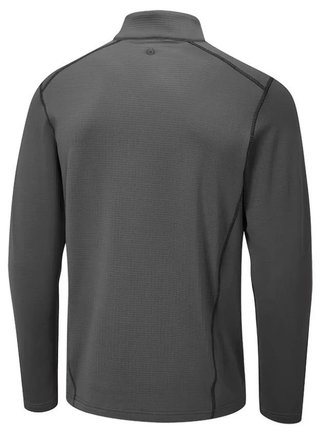 PING Edwin Half Zip men's sweatshirt, asphalt