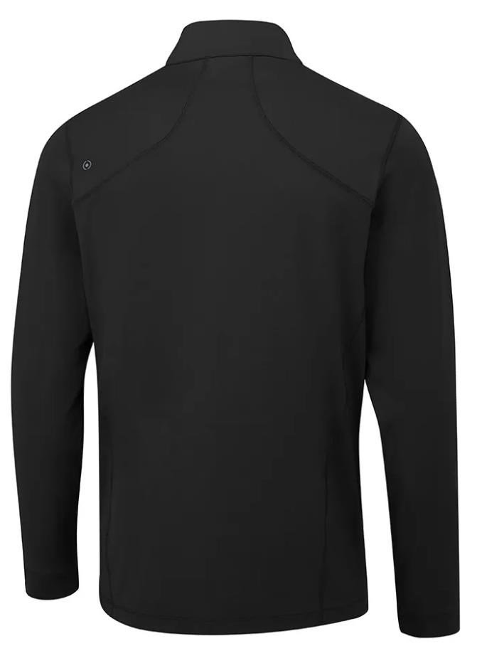 PING Latham Half Zip men's midlayer, black