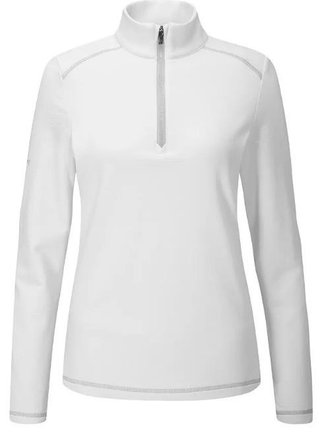 PING Sonya Fleece women's sweatshirt, white