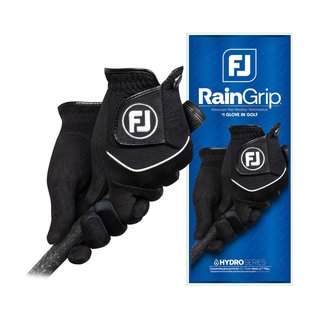 Footjoy RainGrip 24 mens golf gloves, black