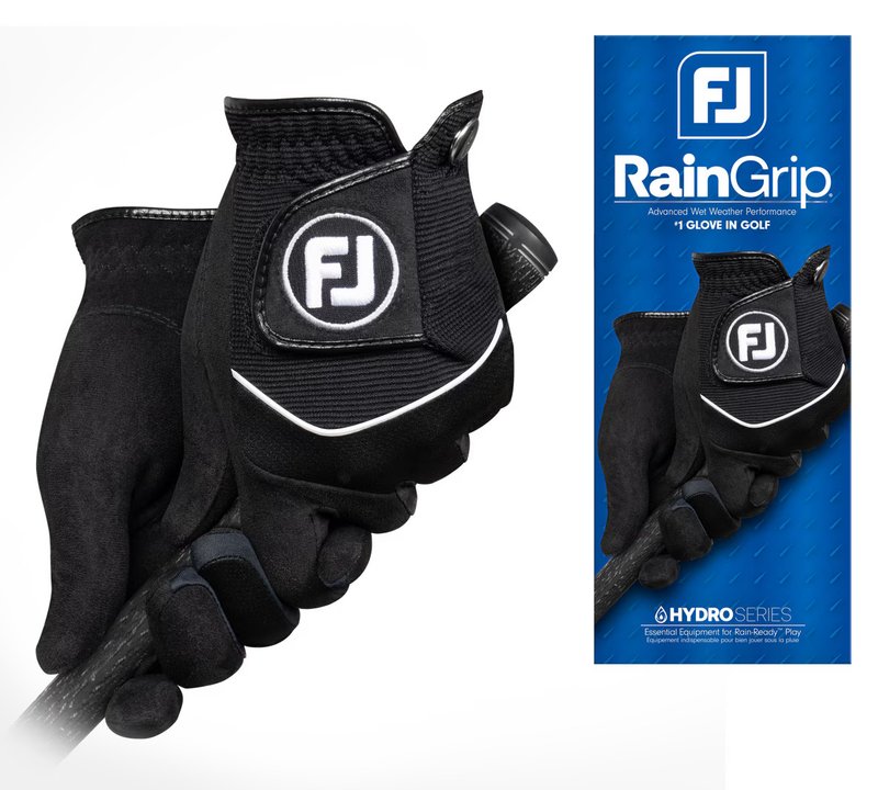 FootJoy RainGrip dámská rukavice (1 pár), černá