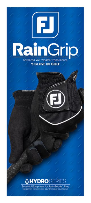 FootJoy RainGrip dámská rukavice (1 pár), černá