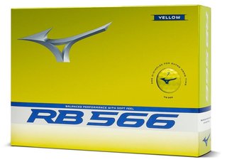 Mizuno RB 566 golf balls, yellow