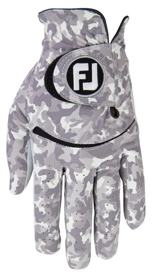 Footjoy Spectrum mens golf glove, camo grey