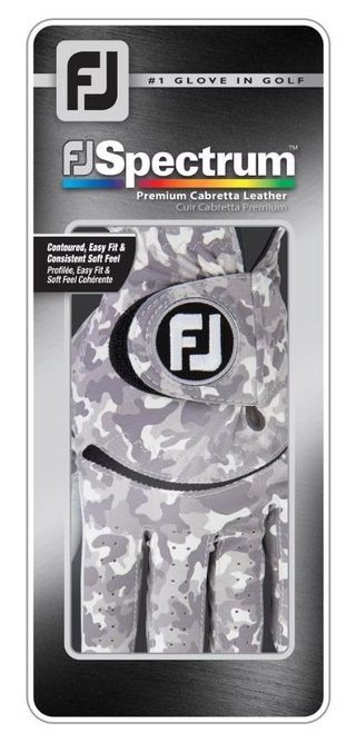 Footjoy Spectrum mens golf glove, camo grey