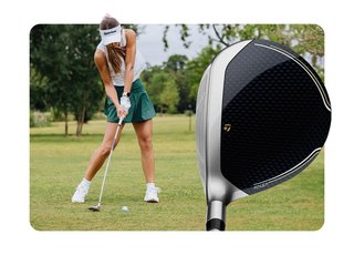 TaylorMade Kalea Gold women's fairway wood
