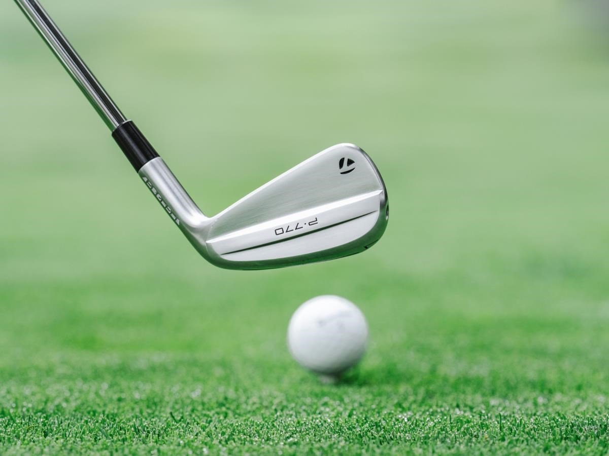 TaylorMade P770 men's irons, steel
