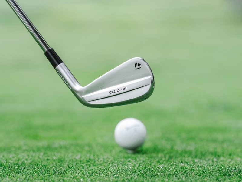TaylorMade P770 men's irons, steel