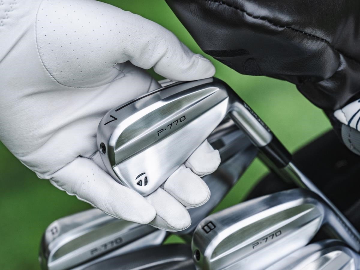 TaylorMade P770 men's irons, steel