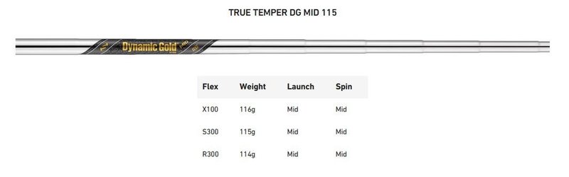 TaylorMade P7CB men's irons, steel