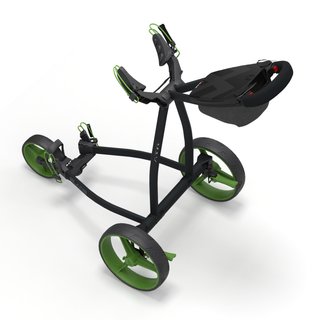 Big Max Blade IP 2.0 manual trolley, black/lime