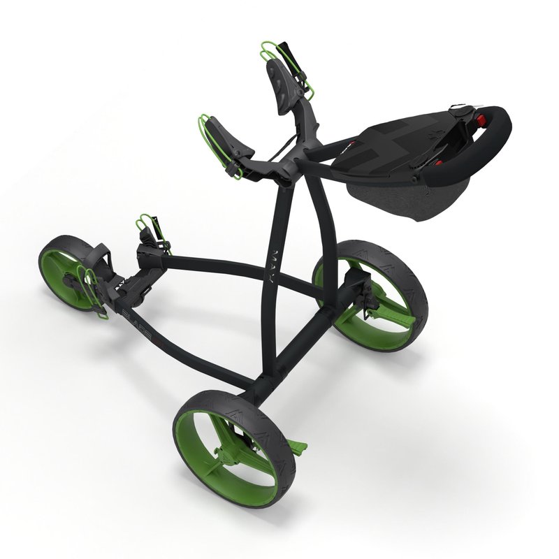 Big Max Blade IP 2.0 manual trolley, black/lime