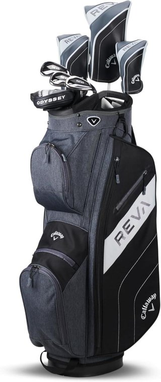 Callaway Reva 8PC Black women's golf set, graphite