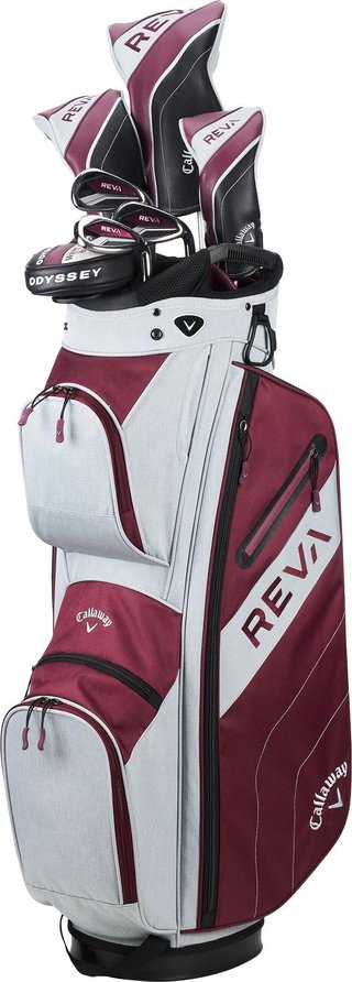 Callaway Reva 8PC Eggplant women's golf set, graphite